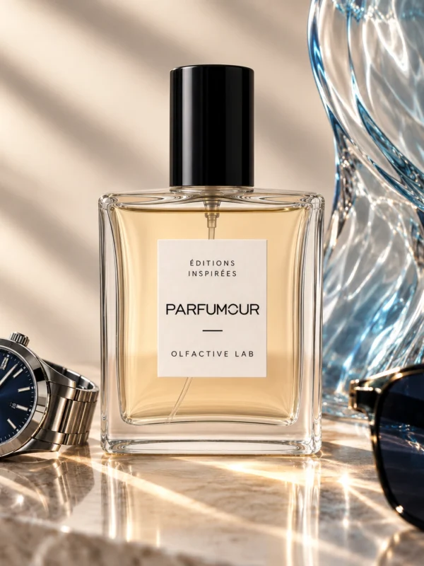 Parfumour Eau de Parfum für Herren, Aquatisch, 100 ml Parfumour Eau de Parfum, inspiriert von Acqua Di Gio, 100 ml, Duftfamilie Aquatisch