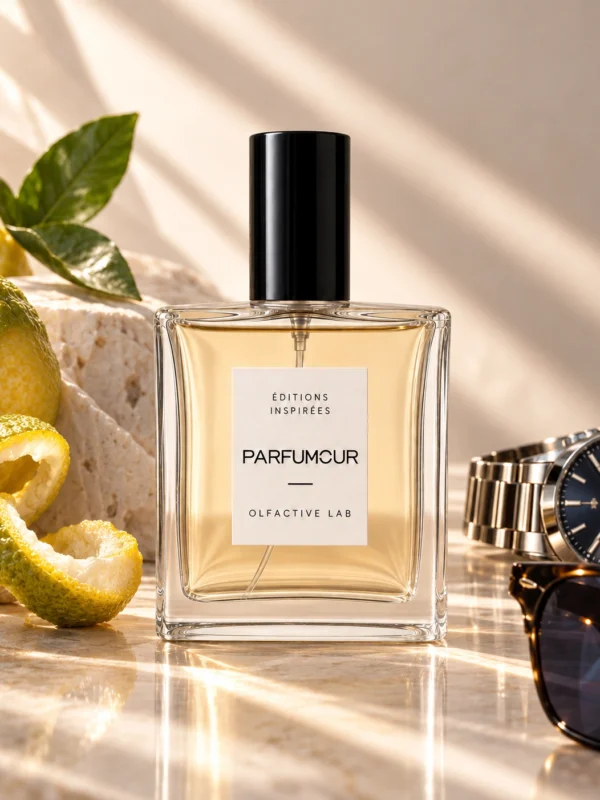 Parfumour Eau de Parfum für Damen, Chypre, 100 ml Parfumour Eau de Parfum, inspiriert von Aromatics In White, 100 ml, Duftfamilie Chypre