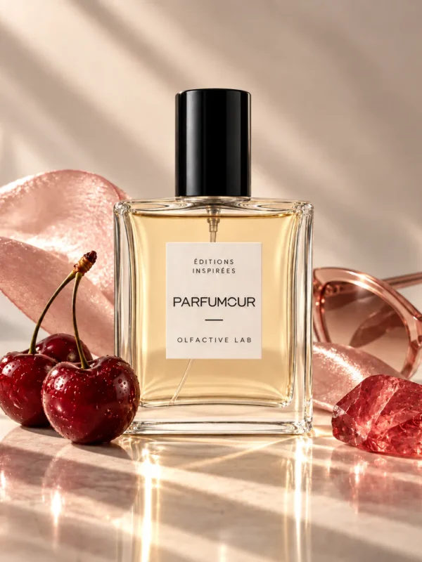 Parfumour Eau de Parfum für Damen, Fruchtig, 100 ml Parfumour Eau de Parfum, inspiriert von Yvresse (Champagne), 100 ml, Duftfamilie Fruchtig