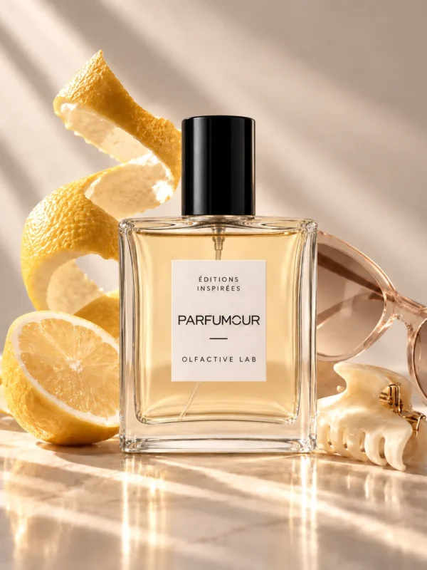 Parfumour Eau de Parfum für Damen, Zitrisch, 100 ml Parfumour Eau de Parfum, inspiriert von Illusione, 100 ml, Duftfamilie Zitrisch